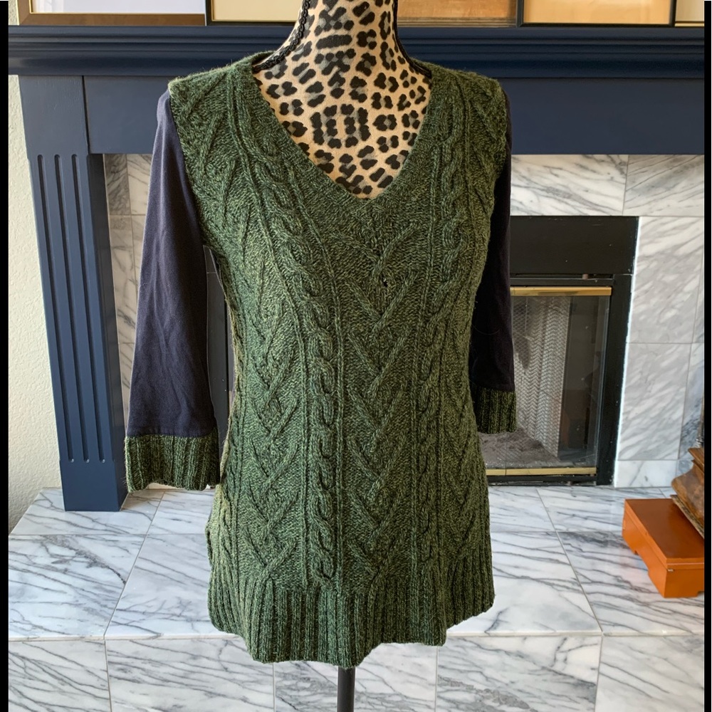 Pilcro wool and cotton sweater
